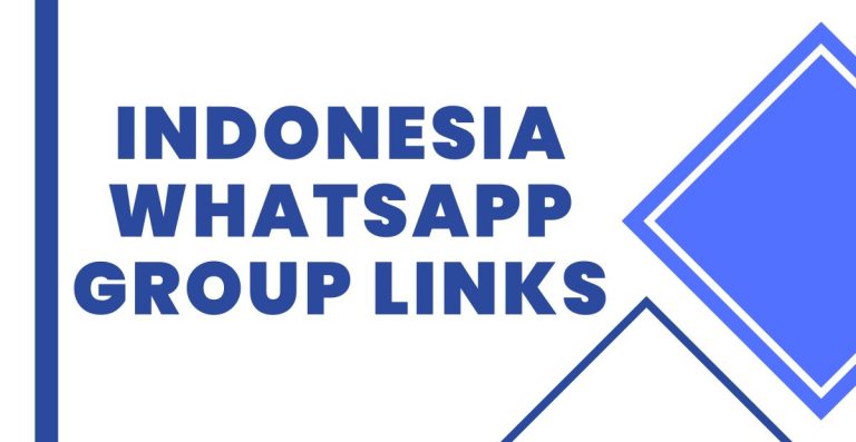 Indonesia WhatsApp Group Links