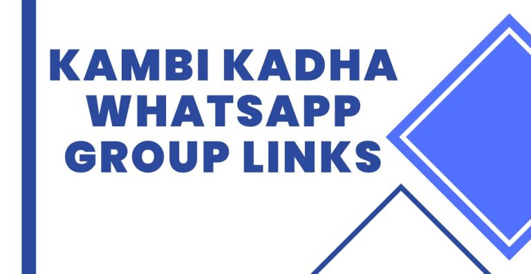 Join Kambi Kadha WhatsApp Group Links