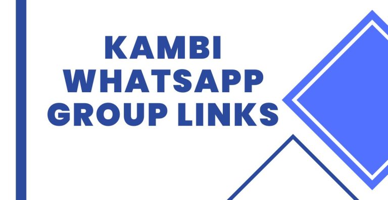 Join Kambi WhatsApp Group Links