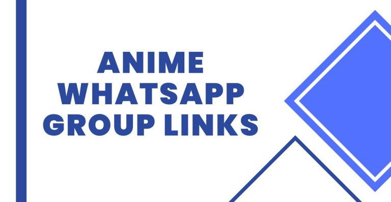 Latest Anime WhatsApp Group Links