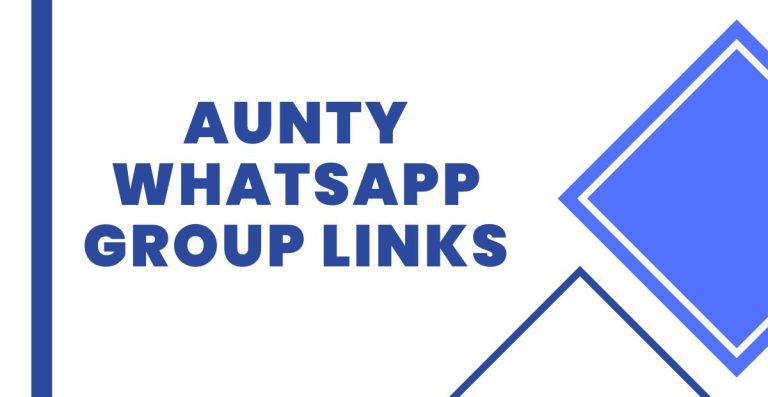 Join Aunty WhatsApp Group Links