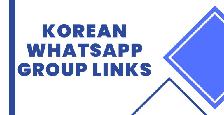 Join Korean WhatsApp Group Links