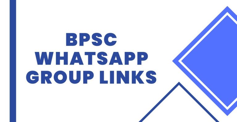 Latest BPSC WhatsApp Group Links