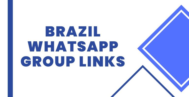 Latest Brazil WhatsApp Group Links