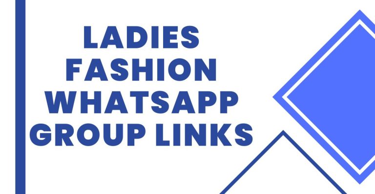 Join Ladies Fashion WhatsApp Group Links