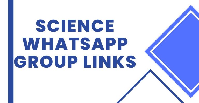 Join Science WhatsApp Group Links