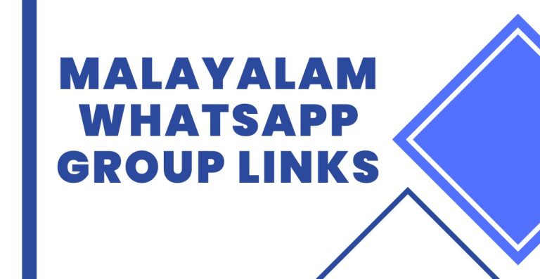 Join Malayalam WhatsApp Group Links