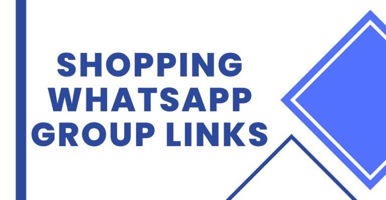 Join Shopping WhatsApp Group Links