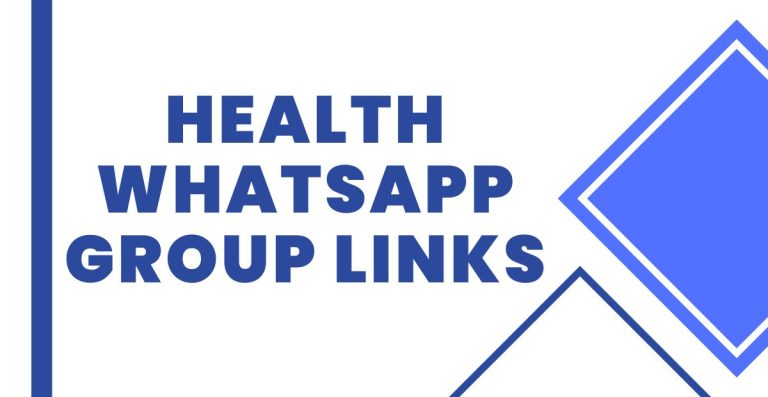 Join Health WhatsApp Group Links