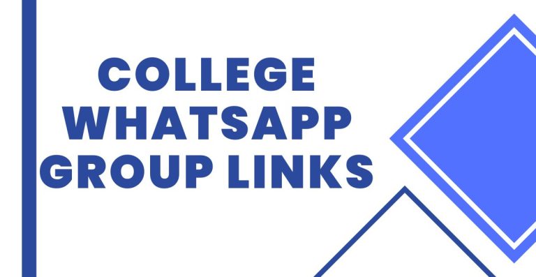 Join College WhatsApp Group Links