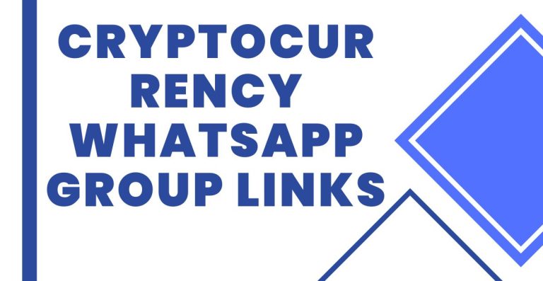 Latest Cryptocurrency WhatsApp Group Links