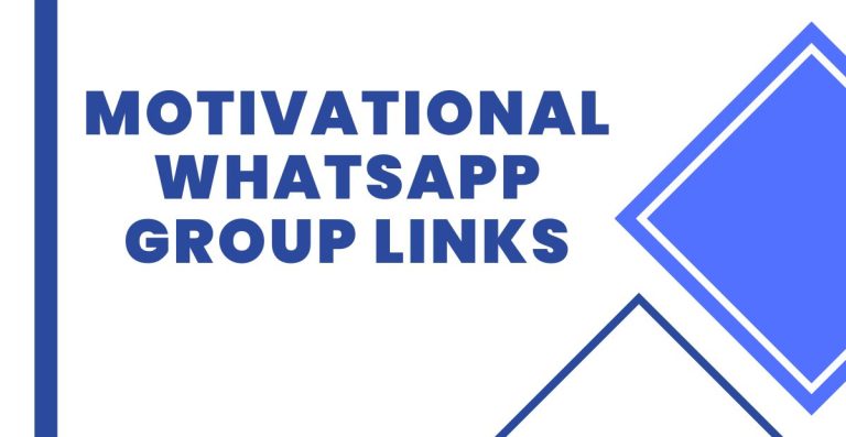 Join Motivational WhatsApp Group Links