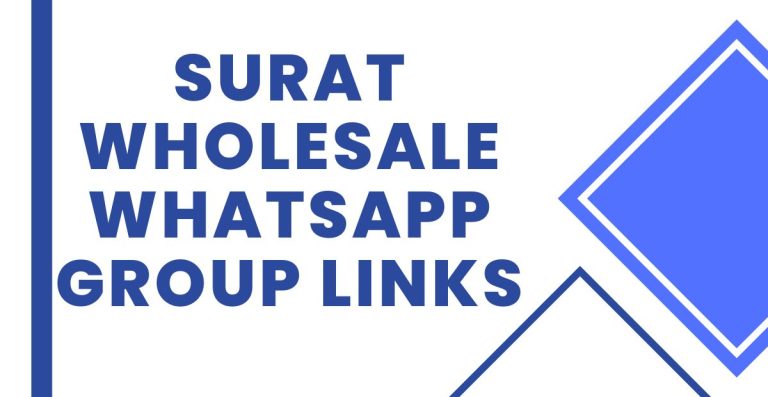 Join Surat Wholesale WhatsApp Group Links