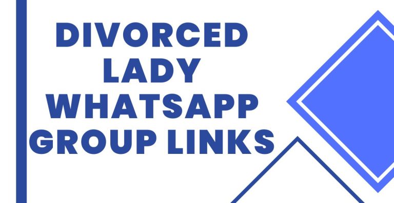Join Divorced Lady WhatsApp Group Links