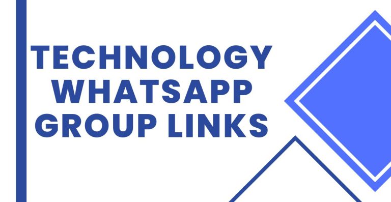 Join Technology WhatsApp Group Links