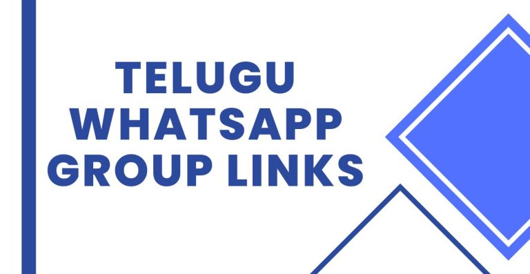 Join Telugu WhatsApp Group Links