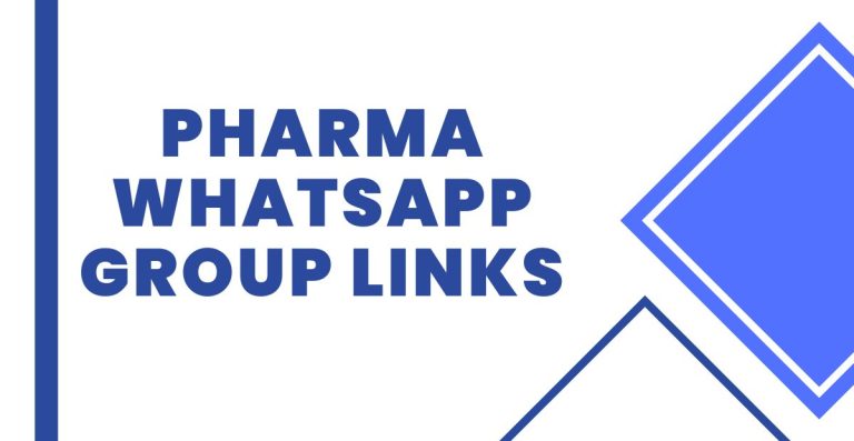 Join Pharma WhatsApp Group Links