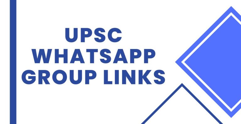 Join UPSC WhatsApp Group Links