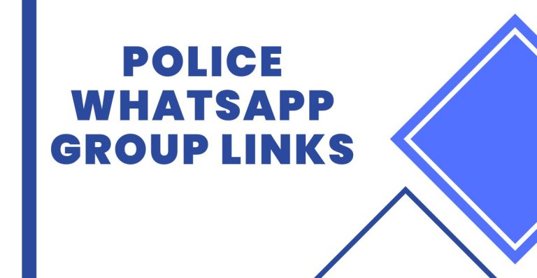 Join Police WhatsApp Group Links