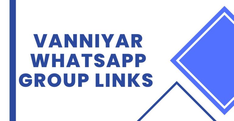 Join Vanniyar WhatsApp Group Links 