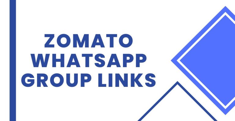 Join Zomato WhatsApp Group Links