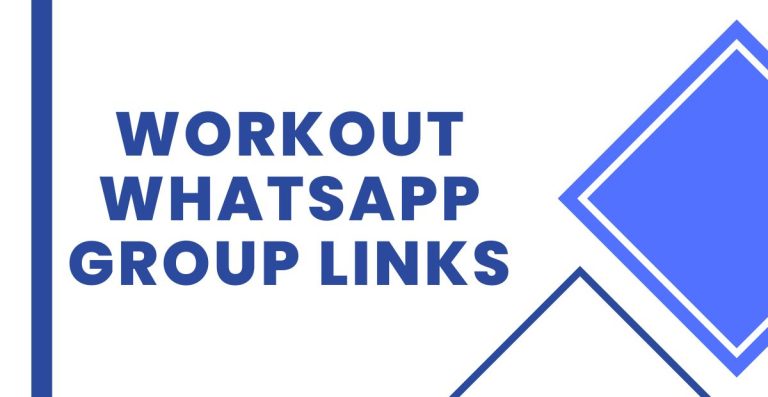 Join Workout WhatsApp Group Links
