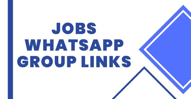 Join Jobs WhatsApp Group Links