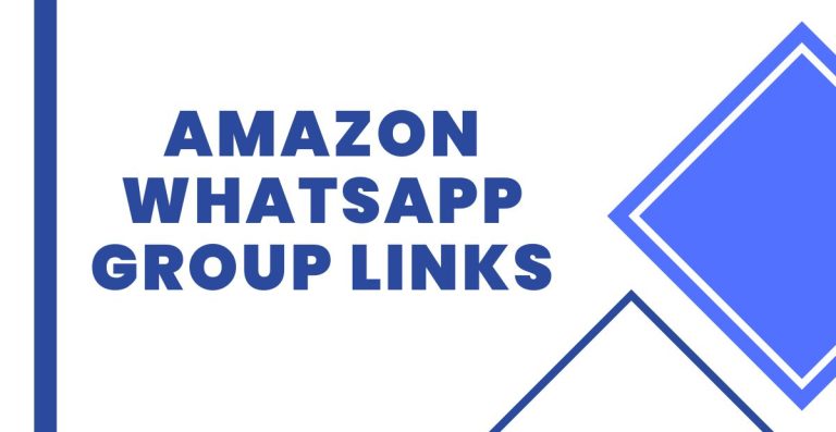 Latest Amazon WhatsApp Group Links