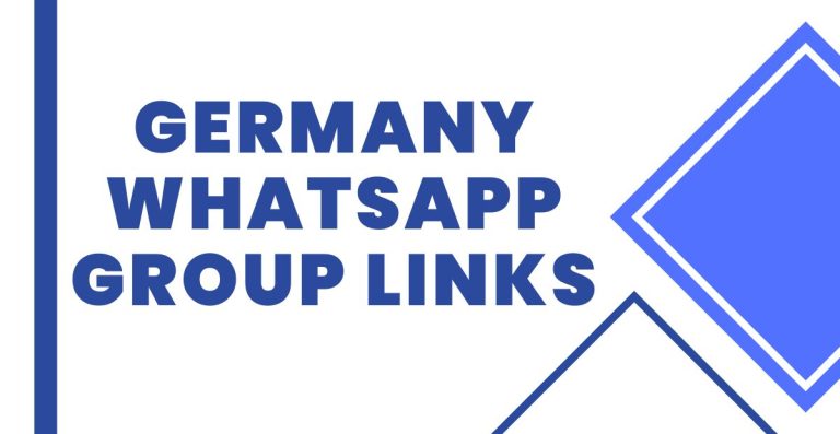 Join Germany WhatsApp Group Links