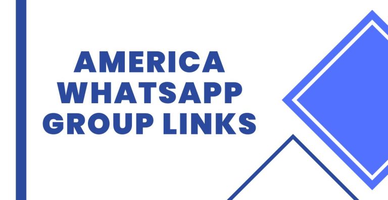 America WhatsApp Group Links