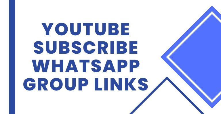 Join Youtube Subscribe WhatsApp Group Links