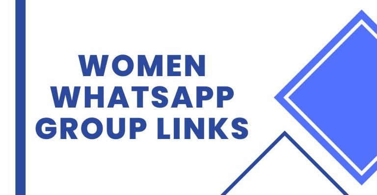 Women WhatsApp Group Links