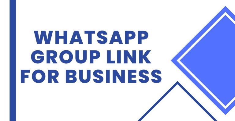 Join WhatsApp Group Link For Business