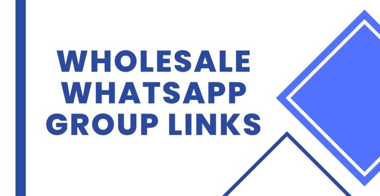 Join Wholesale WhatsApp Group Links