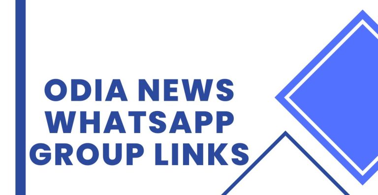 Active Odia News WhatsApp Group Links