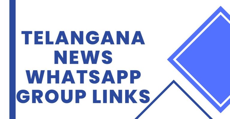 Latest Telangana News WhatsApp Group Links