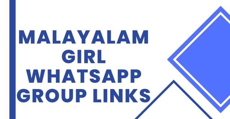 Malayalam Girl WhatsApp Group Links