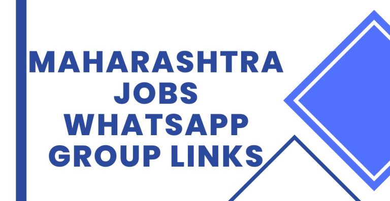 Active Maharashtra Jobs WhatsApp Group Links