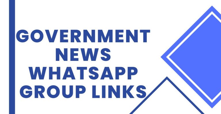 Latest Government News WhatsApp Group Links