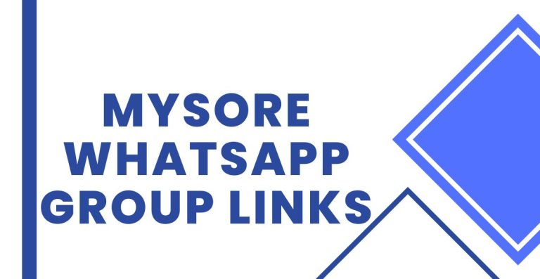 Mysore WhatsApp Group Links