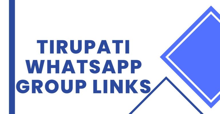 Tirupati WhatsApp Group Links