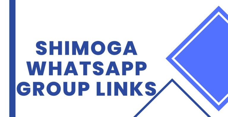 Shimoga WhatsApp Group Links