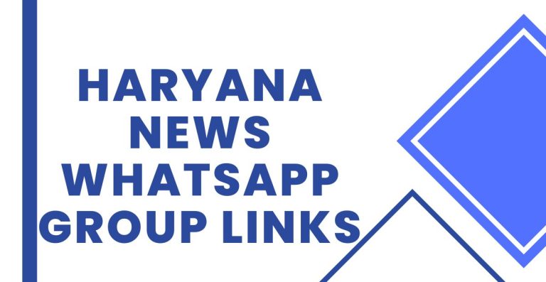 Latest Haryana News WhatsApp Group Links