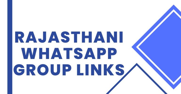 Rajasthani WhatsApp Group Links