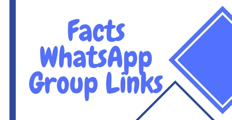 Facts WhatsApp Group Links