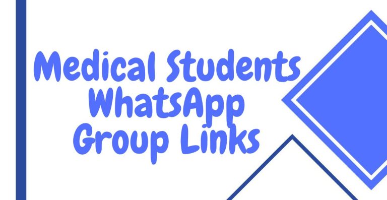 Latest Medical Students WhatsApp Group Links