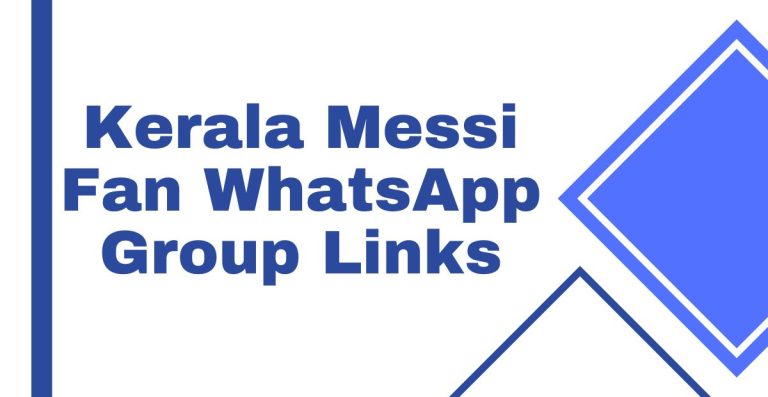 Kerala Messi Fan WhatsApp Group Links