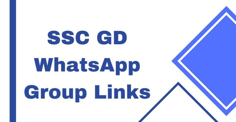 Latest SSC GD WhatsApp Group Links