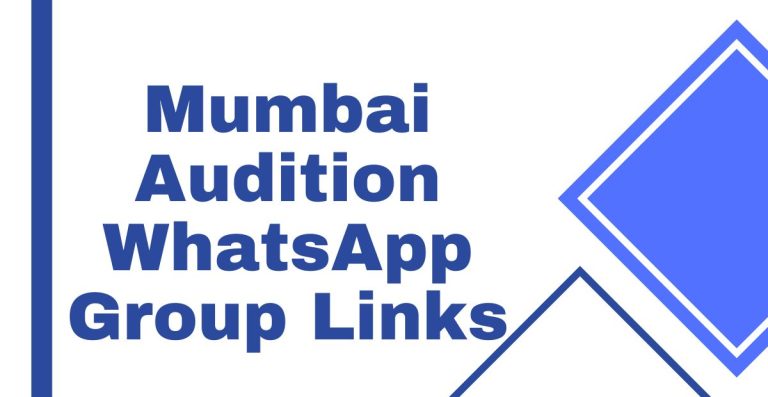 Mumbai Audition WhatsApp Group Links