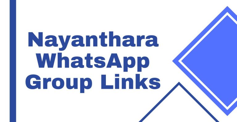Nayanthara WhatsApp Group Links